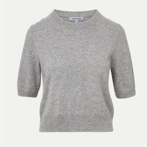 Veronica Beard Shana Cashmere Sweater in Gray Size M